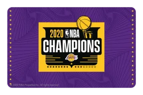 2020 NBA Champions: Los Angeles Lakers (P)