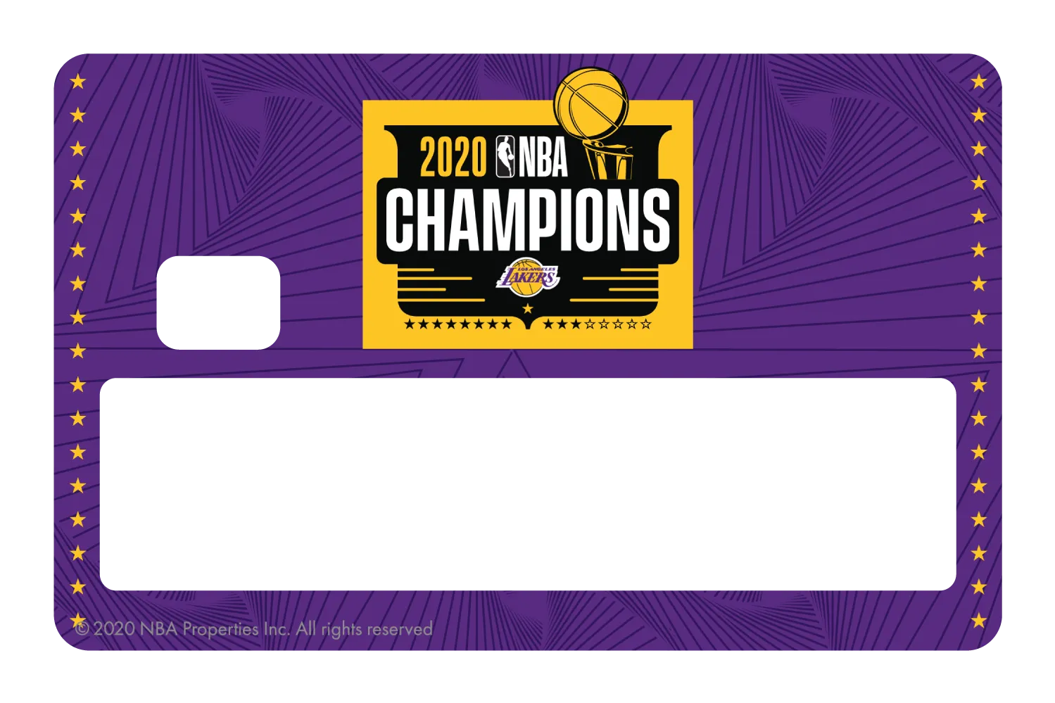 2020 NBA Champions: Los Angeles Lakers (P)