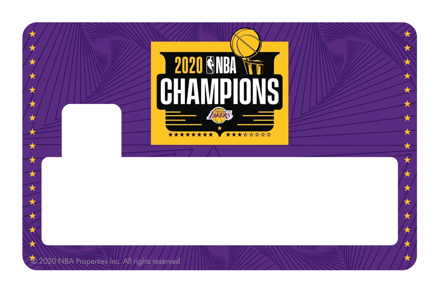 2020 NBA Champions: Los Angeles Lakers (P)