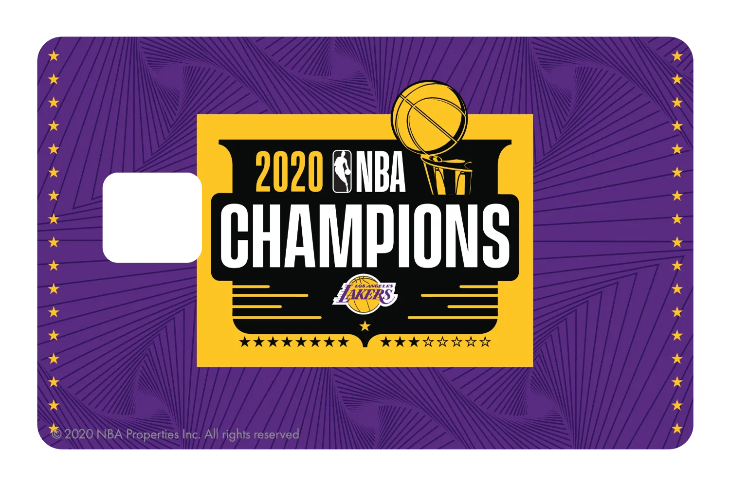 2020 NBA Champions: Los Angeles Lakers (P)