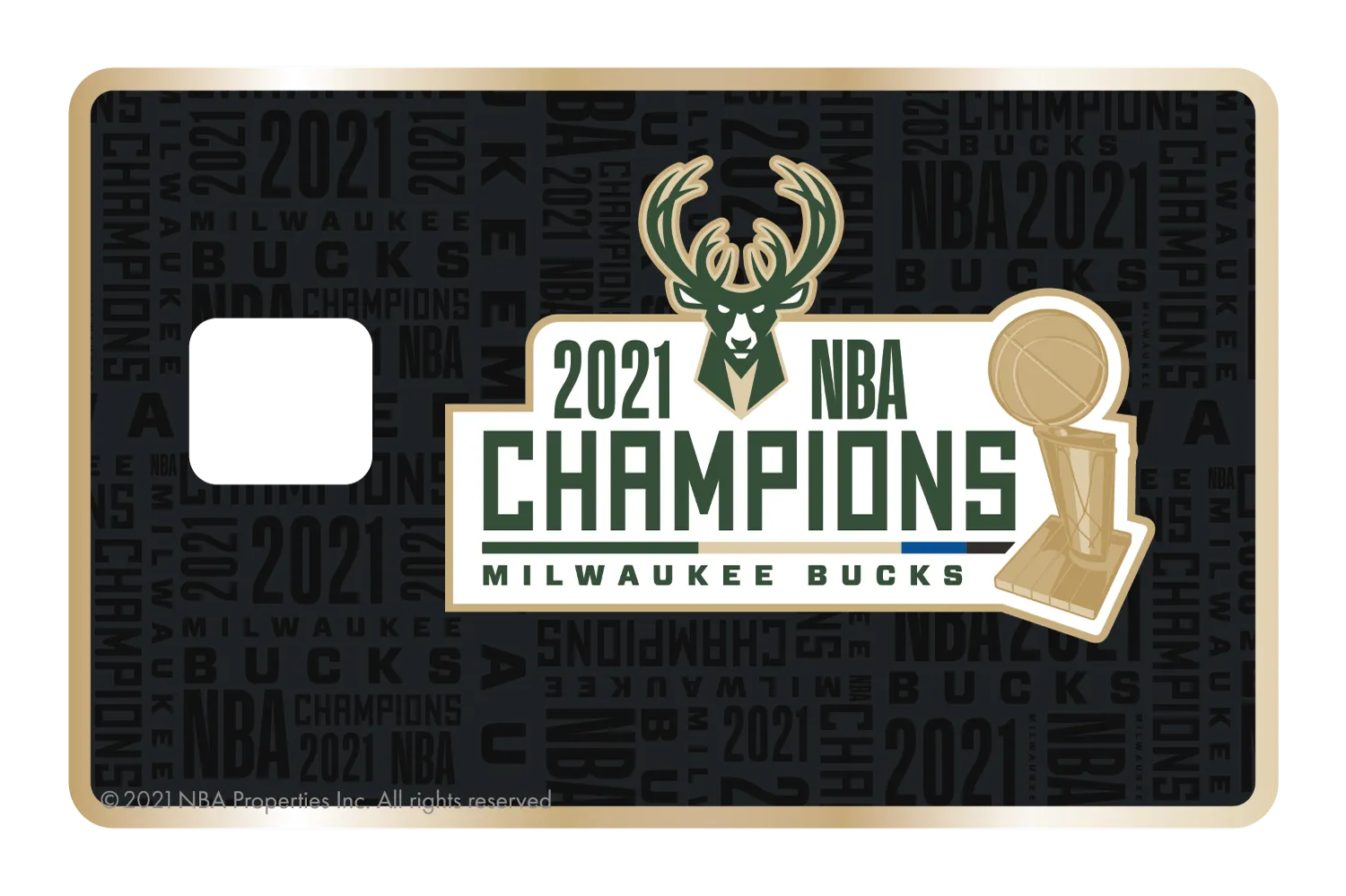 2021 NBA Champions: Milwaukee Bucks - Bucks in 6