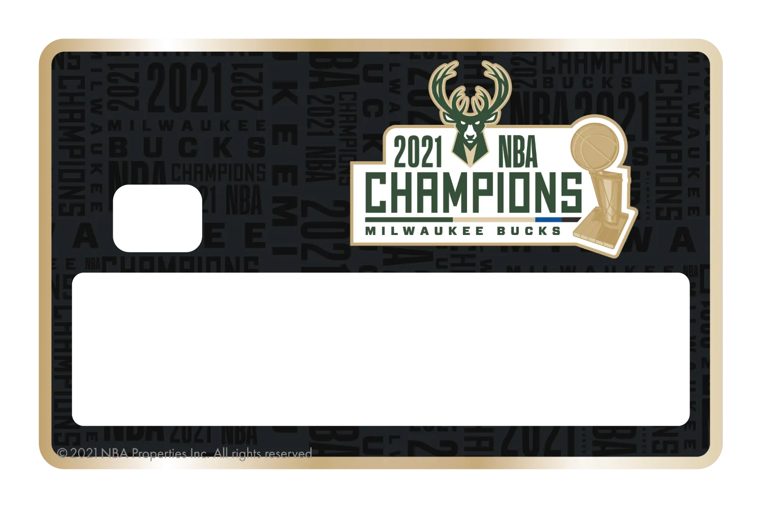 2021 NBA Champions: Milwaukee Bucks - Bucks in 6