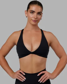 Agile Sports Bra - Black