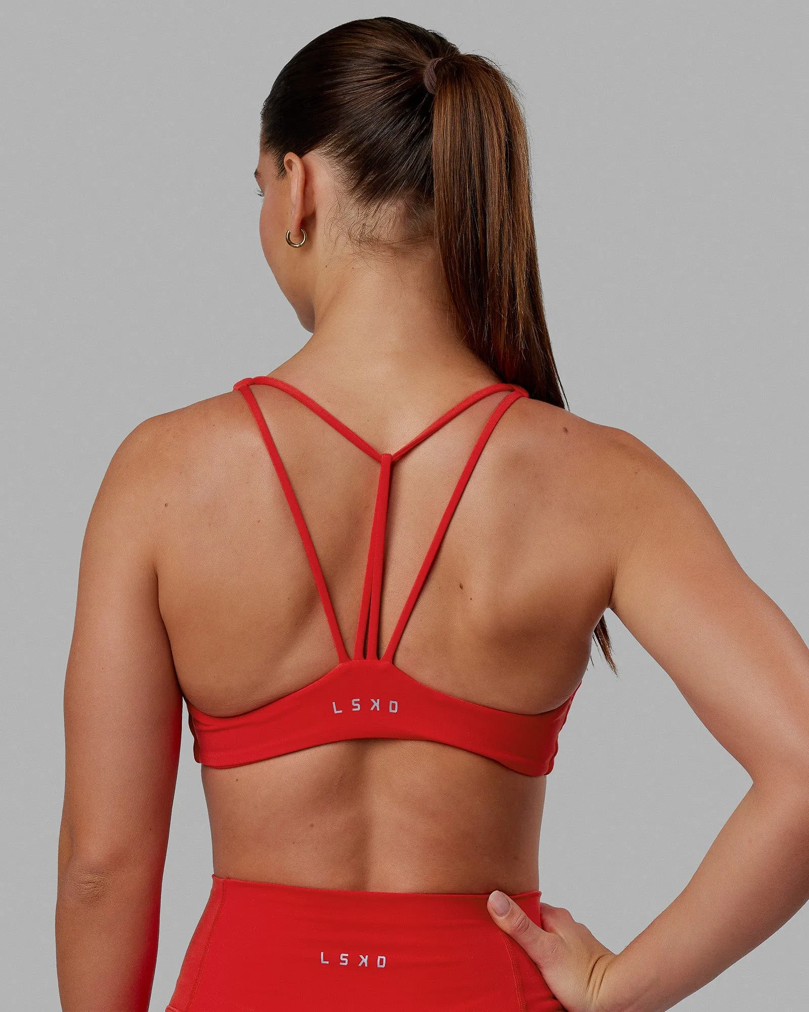 Agile Sports Bra - Infrared