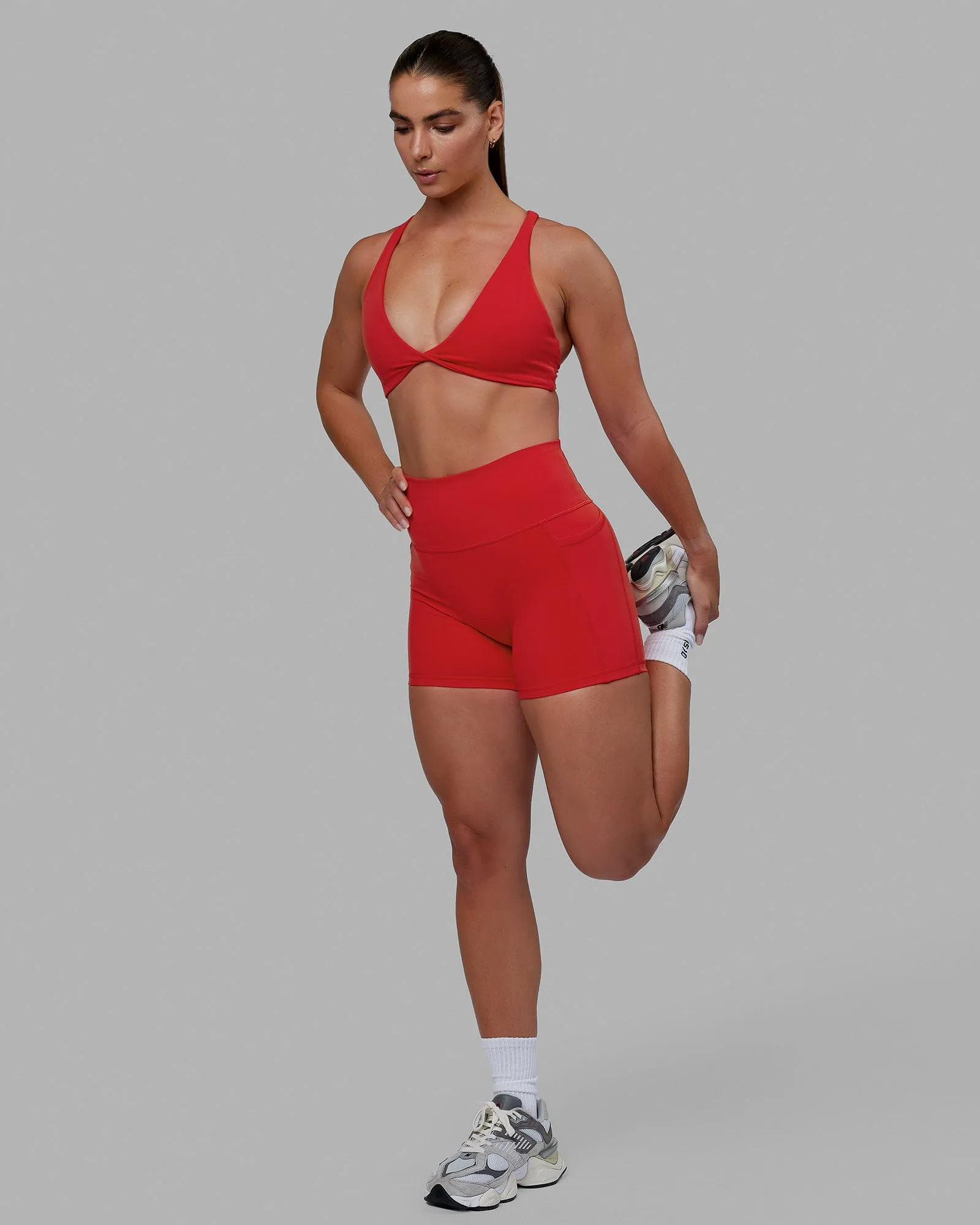 Agile Sports Bra - Infrared