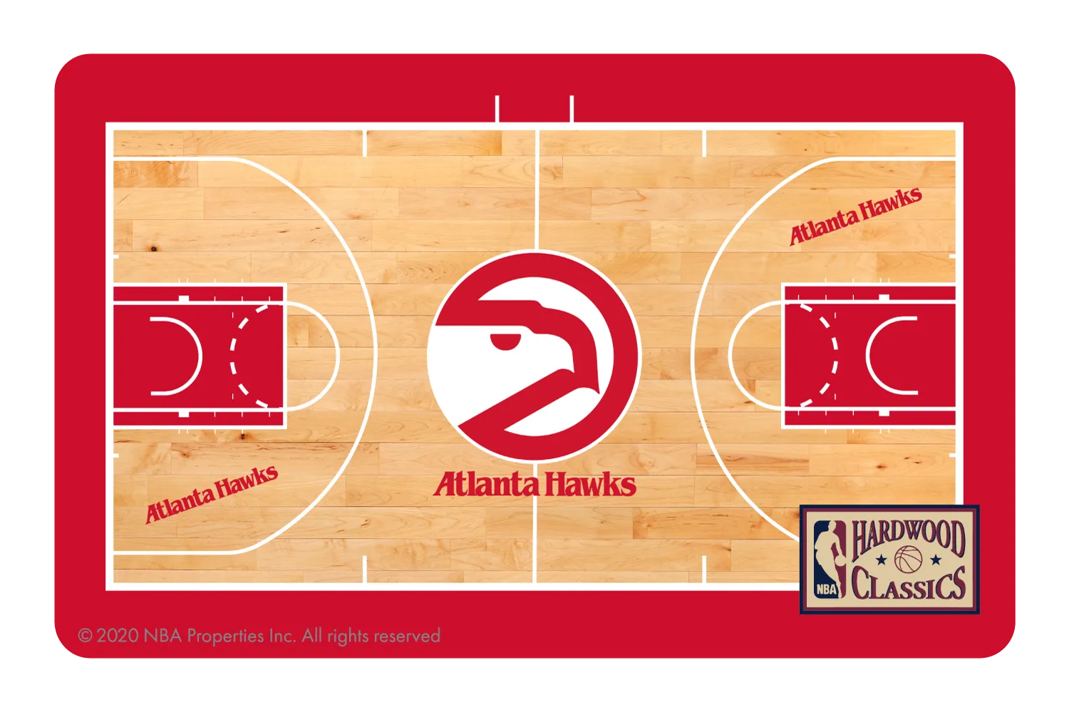 Atlanta Hawks: Retro Courtside Hardwood Classics