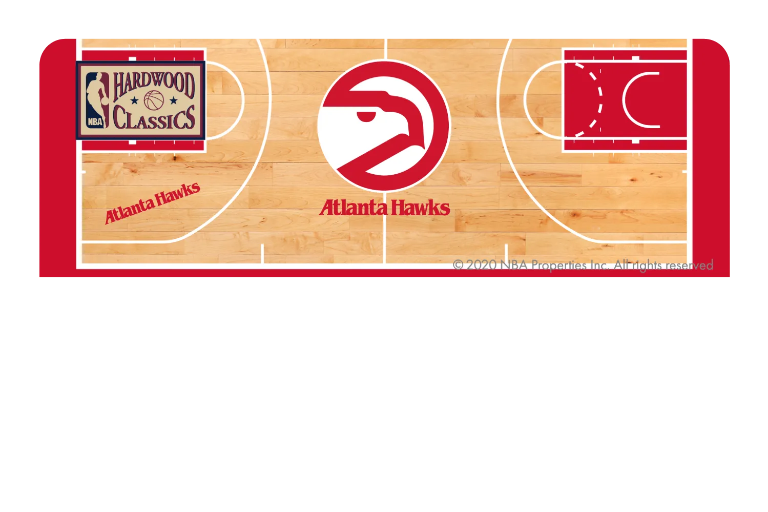 Atlanta Hawks: Retro Courtside Hardwood Classics