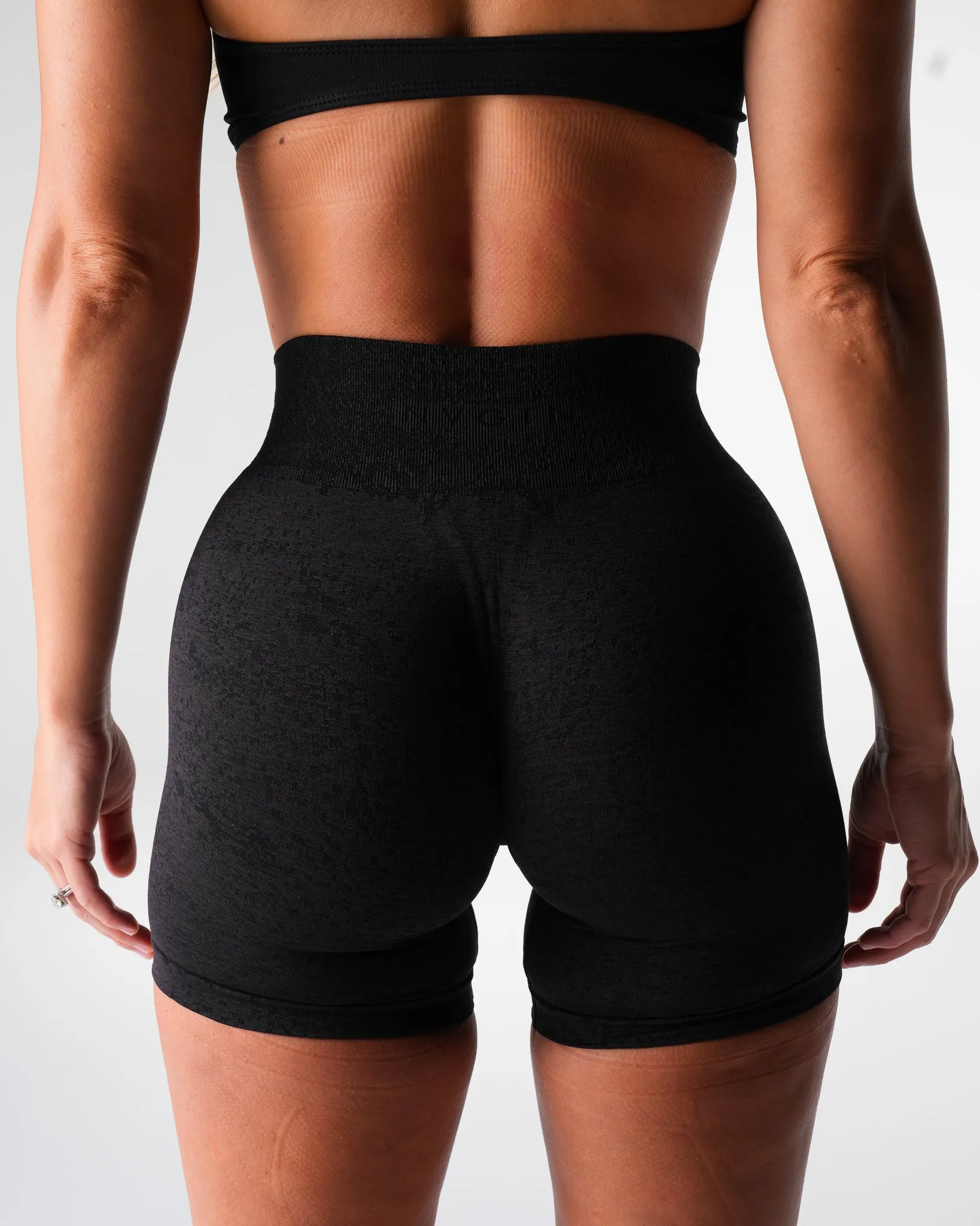 Black Digital Seamless Shorts