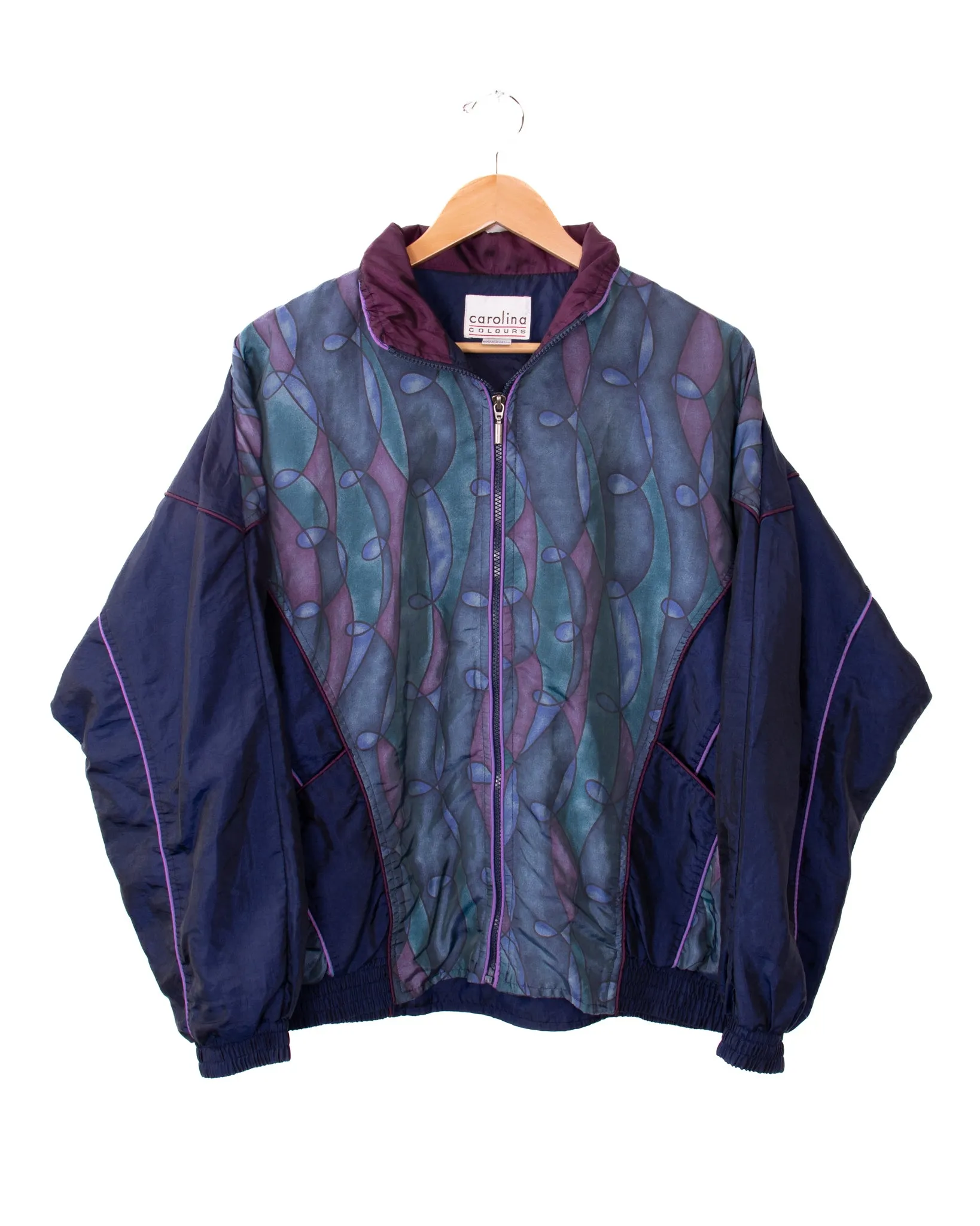 Carolina Colours Navy Blues Windbreaker