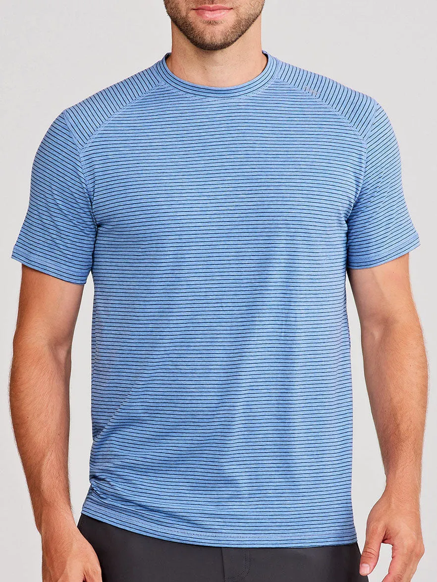 Carrollton Fitness T-Shirt - Mini Stripe