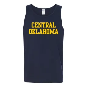 Central Oklahoma University Bronchos Basic Block Tank Top - Navy