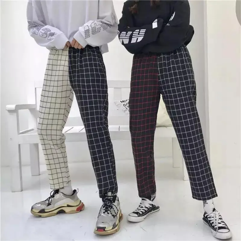 Colliding Checkered Pants