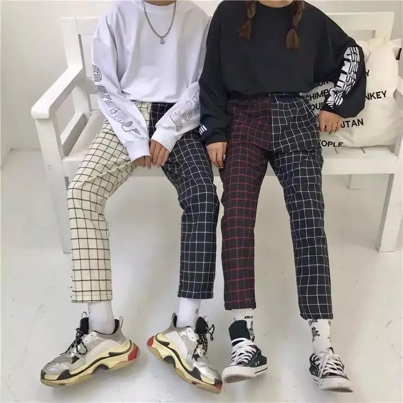 Colliding Checkered Pants