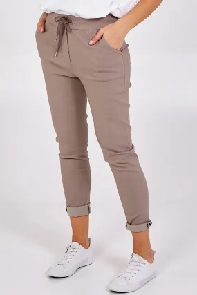 Curvy Magic Trousers - Mocha