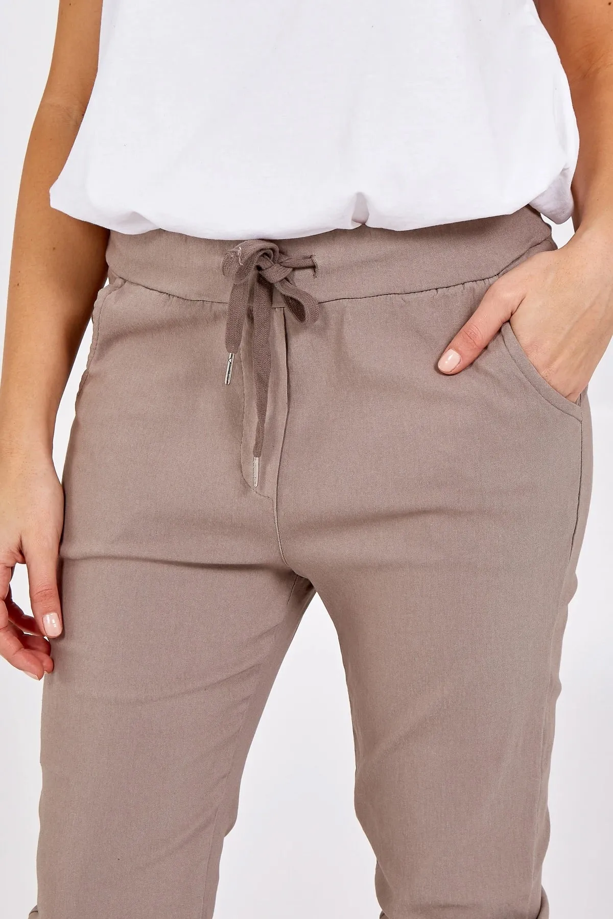 Curvy Magic Trousers - Mocha