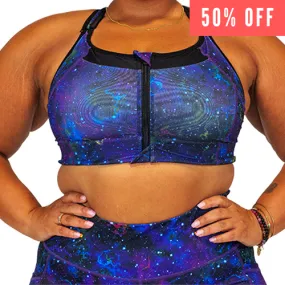 Front Zipper Bra | Galaxy