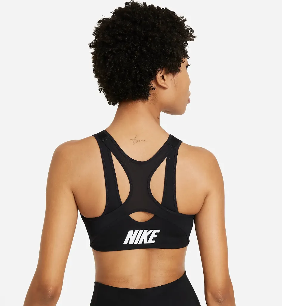 Nike Swoosh High Support Padded Zip Front Sports Bra