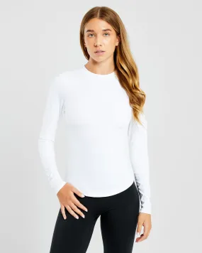 Sculpt Long Sleeve - White