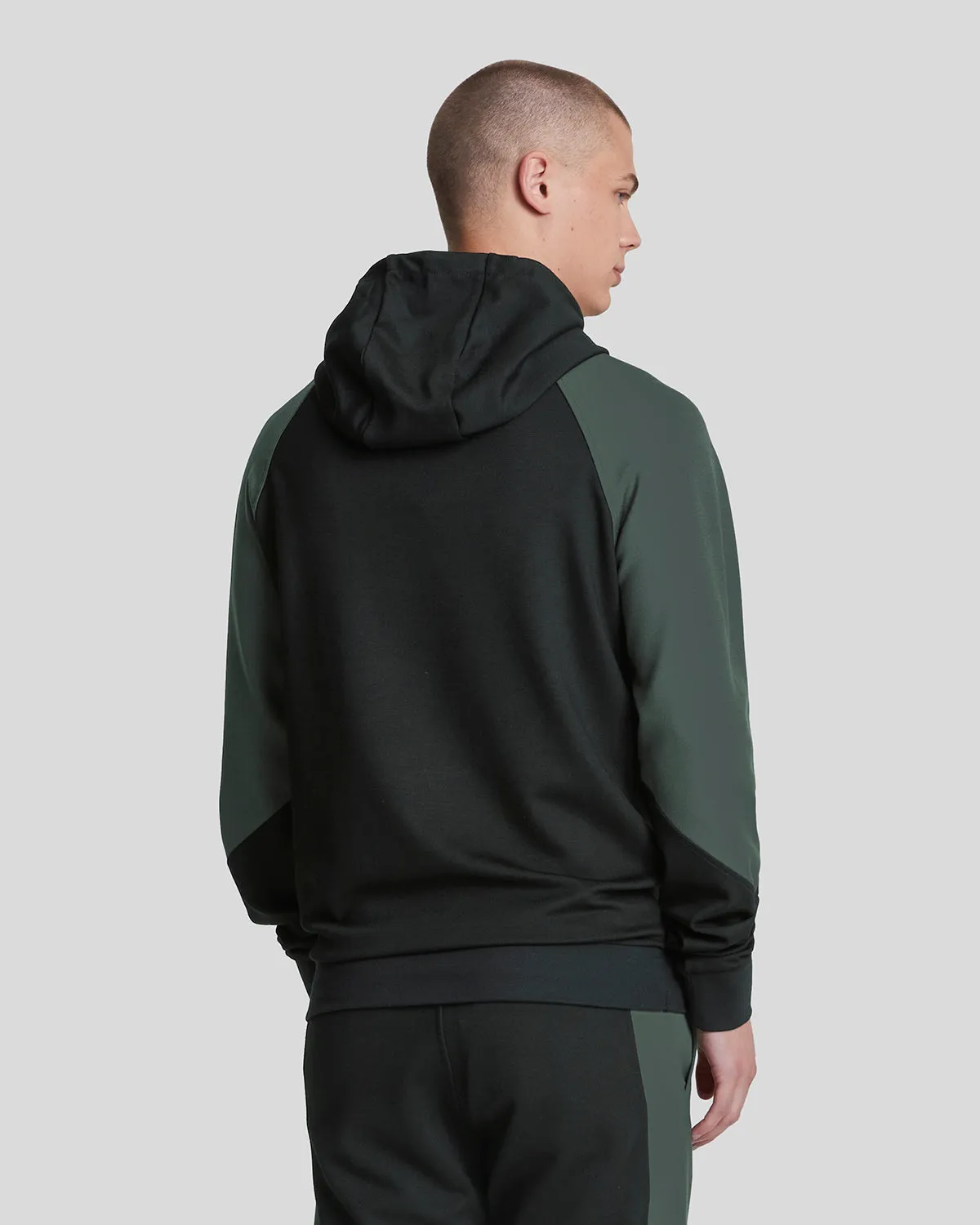 Sports Colour Block Hoodie