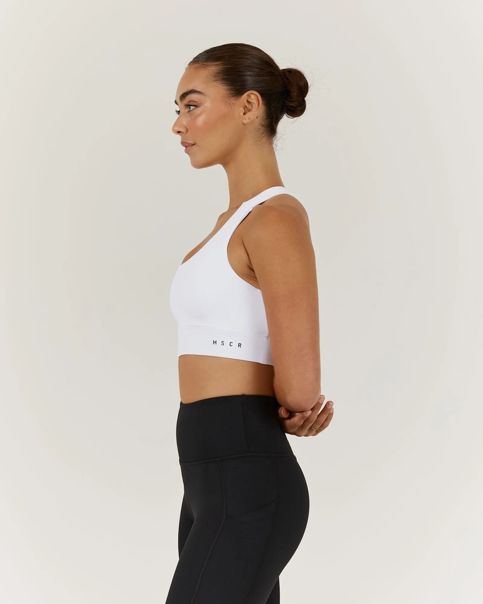 STRUCTURE III SPORTS BRA - WHITE