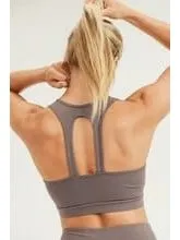 Twin Straps Racerback Sports Bra