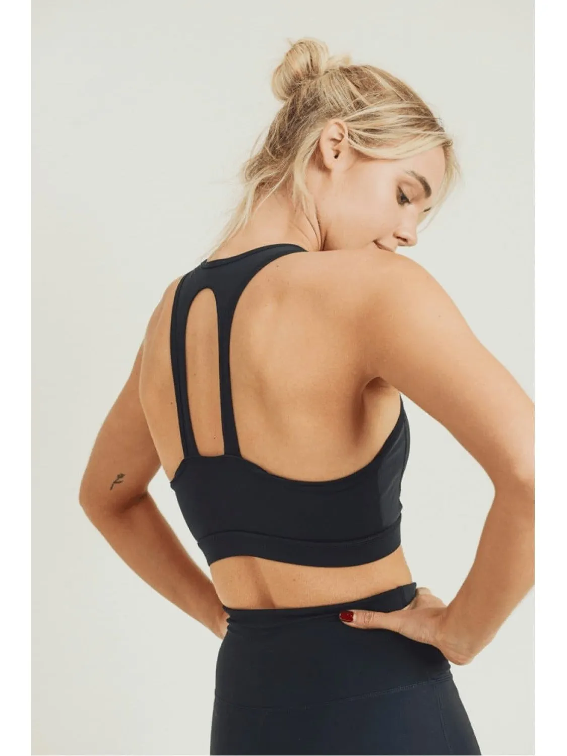 Twin Straps Racerback Sports Bra