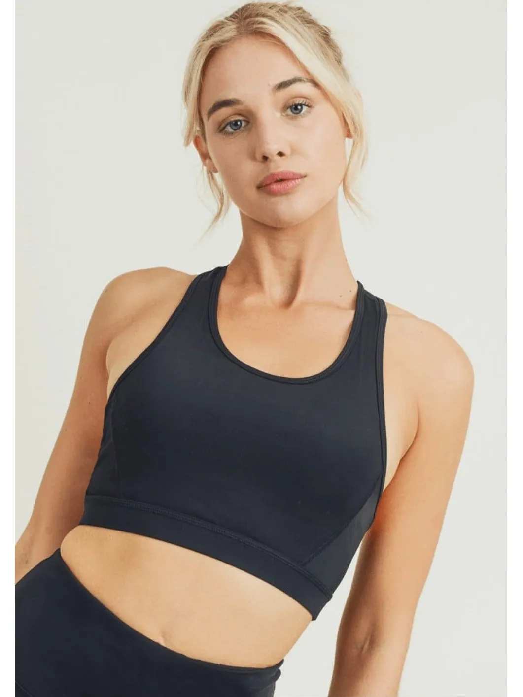 Twin Straps Racerback Sports Bra